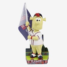 Blooper Atlanta Braves The East Is Ours Bobblehead MLB Baseball
