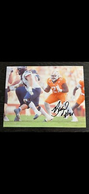 Tennessee Vols Defensive Tackle Omari Thomas  Big O  Autographed Photo