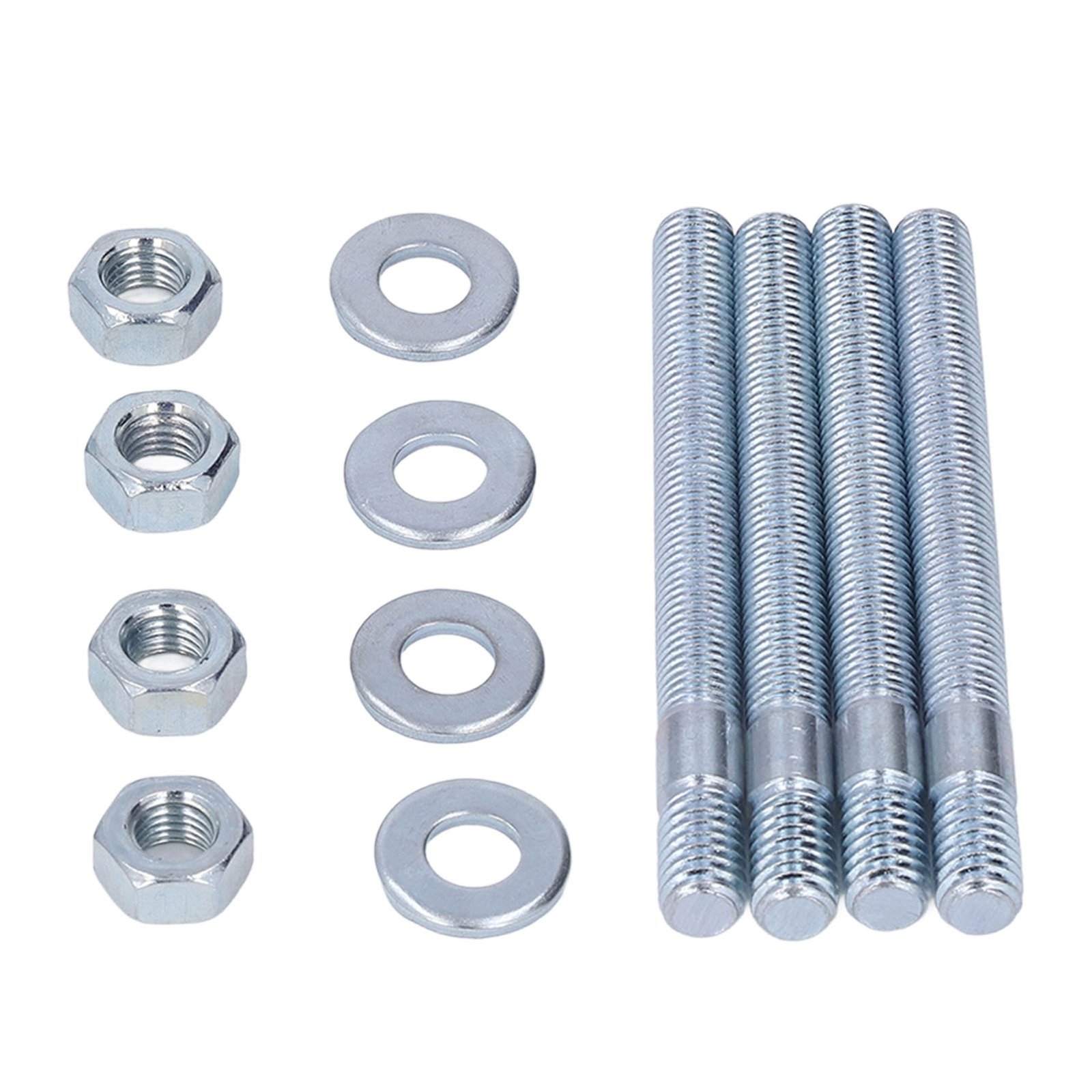 3.5in Carburetor Studs Set Metal Carb Mounting Stud Kit with Spacers