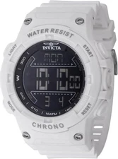 INVICTA Racing Digital Men's Quartz Watch 47524 - 52mm - White *NEW IN GIFT BOX*