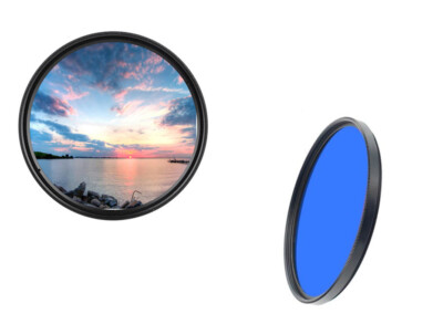 Dhd Digital Brand 52mm Color Filter Blue Full Filter Brand Filter 52 mm