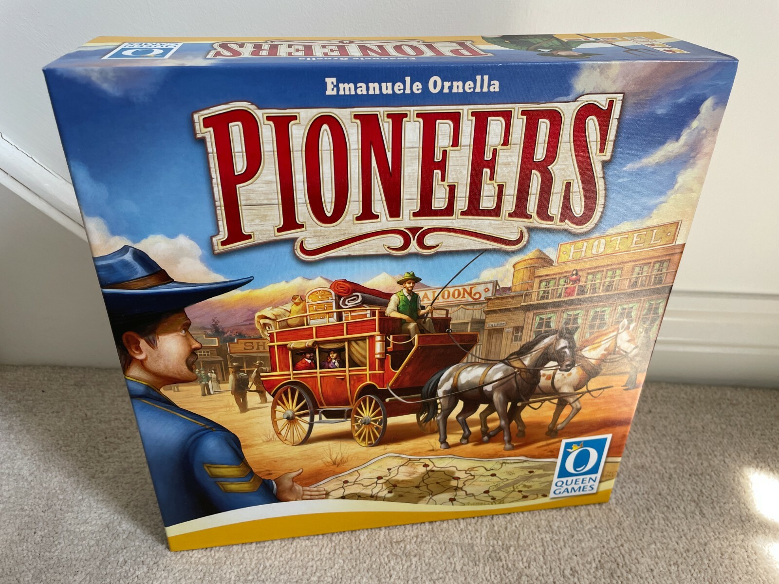 PIONEERS Board Game Kickstarter Edition with Queenies from Queen Games