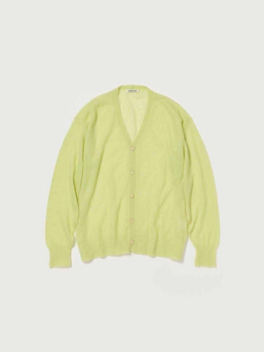 ASK availability First)AURALEE KID MOHAIR SHEER KNIT