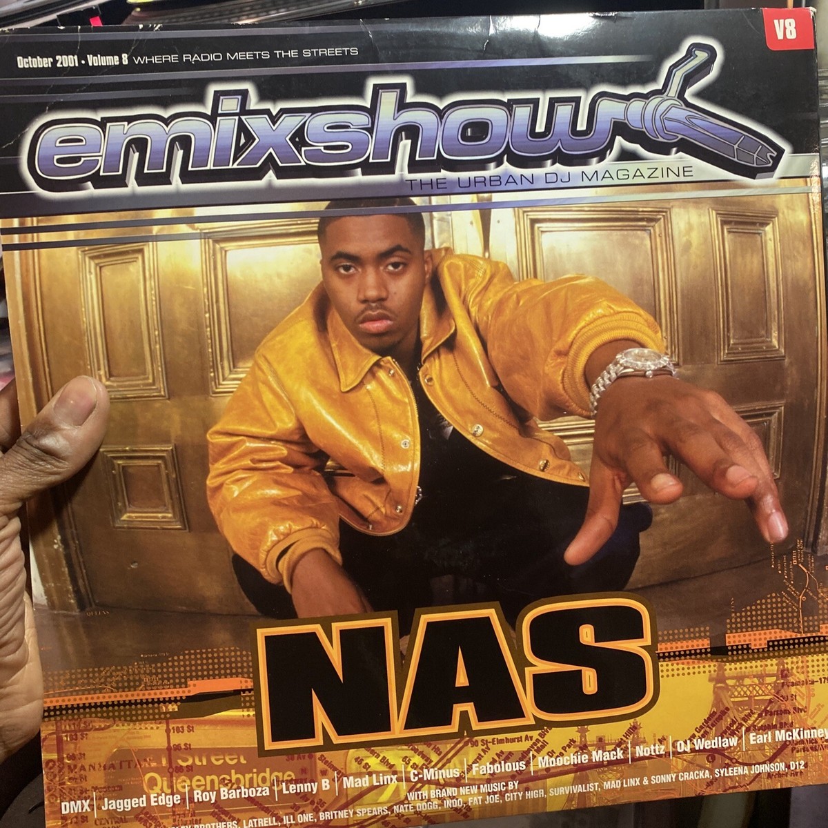 DMX NAS EMixshow Urban DJ Magazine PROMO 2x VINYL LP Album 60