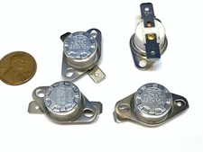 4 Pieces N/C 200ºC  392ºF normally closed Thermal  Thermostat switch KSD301 A24