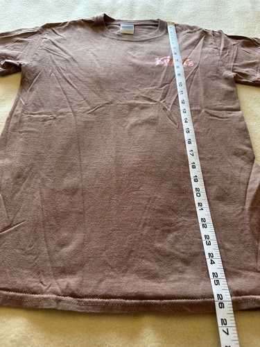 T-shirt Knotts Berry Farm Y2K taglia adulto S legno tronco corsa montagne russe rara - Foto 12 di 12