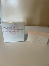 Mary Kay Refillable Custom Compact Pink 6468 And Time wise Foundation Compact