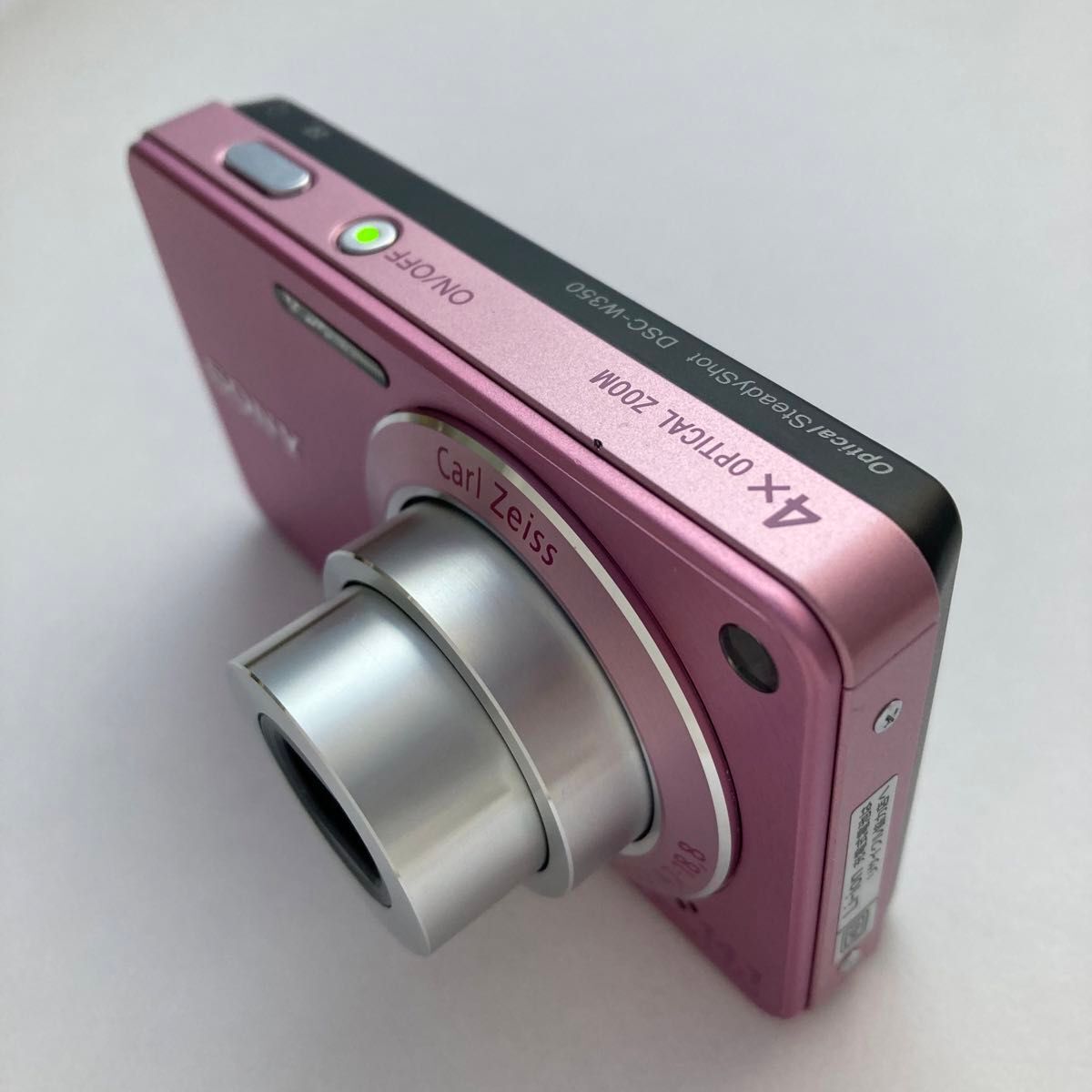 SONY Cyber Shot DSC-W350 Digital Camera Pink Tested Japanese