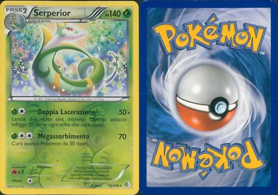 POKEMON CARD 2012 - MARKED BORDERS 13/149 SERPERIOR -MINT,NEW,NEWSSTAND PERFECT