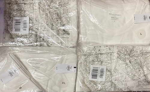 Banana Republic Men's Short Sleeve Trendy T-Shirts, S M L XL XXL, Choice - NEW - Picture 39 of 89