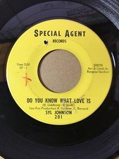 Syl Johnson ‎Do You Know What Love Is Northern Soul 45