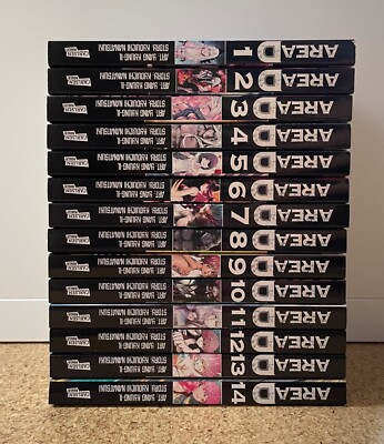 Area D (komplett), Kyouichi Nanatsuki, Gyeong-Il Yang, guter Zustand, selten