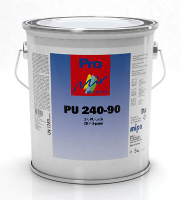MIPA 2K Acryllack Lack Decklack Autolack Maschinen PU 240-90 RAL 1KG GLANZ