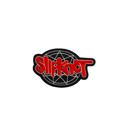 Slipknot Rock And Roll Music Band Iron-On Sew-On Embroidered - Foto 2
