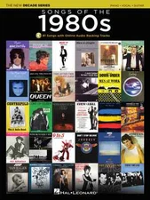THE NEW DECADE SERIES-SONGS OF THE 1980s-PIANO/VOCAL/GUITAR MUSIC BOOK BRAND NEW