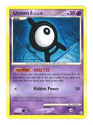 Pokemon Diamond & Pearl  65/130 Uncommon Card - Unown A