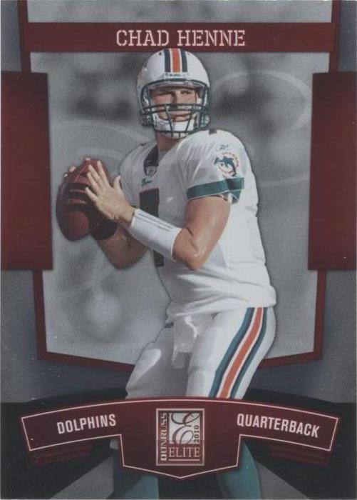 2010 Donruss Elite Chad Henne #51 - 1 of 2