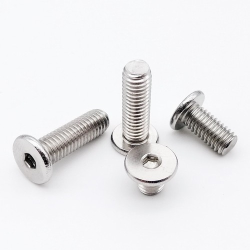 M3-M6 SS Allen Hex Hexagon Socket Ultra Thin Low Flat Wafer Cap Head Screw Bolt - Picture 6 of 8