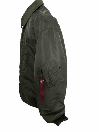 Alpha Industries Flugbesatzungsmitglied grüne Bomberjacke Größe XL⭐️ - Bild 2 von 15