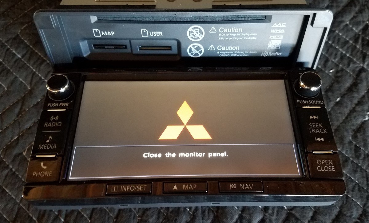 2016-2018 Mitsubishi Outlander Sport Genuine Touch Screen