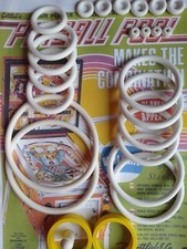 FLIPPER GOTTLIEB- PINBALL POOL-KIT ELASTIQUES DOIGT DE BATTEUR JAUNE-PINBALL