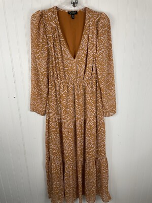 chinese dress ladies JS Jessica Simpson Sosa Tiered Dress in Shell-Calia Paisley main image 0