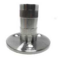 Bodenhalter Bodenflansch Bodenanker Pfostenhalter Ø 42,4X1,5Mm Edelstahl Pfosten