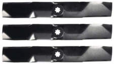 John Deere E180 S180 54" Lawn Tractor Mower Blades GY20684 GX21380 Set of 3