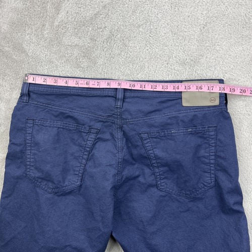AG Adriano Goldschmeid The Everett Jeans Mens 36x32 Blue Slim Straight Stretch - Picture 6 of 17