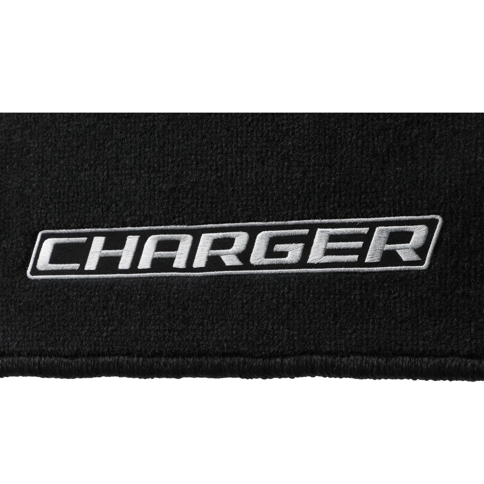 2006-2010 DODGE CHARGER CARPET FLOOR MATS WITH LOGO FRONT & REAR OEM NEW MOPAR - Изображение 3 из 4