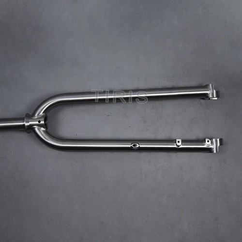 TIRIS CR6 Titanium Gravel Bike Frame Integrated Full Internal Cable Routing 700C - Picture 6 of 17