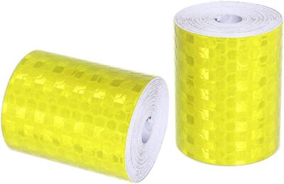 Limette hochintensives reflektierendes Band Vinyl Auto Fahrrad Sicherheit reflektierende Aufkleber