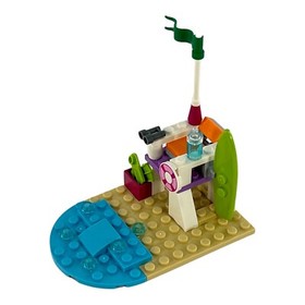 LEGO 41306 Friends Mia's Beach Scooter 41306 Complete w Box & Manual