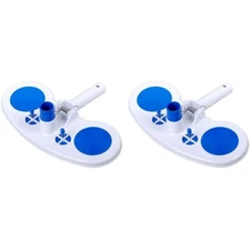 Pooline Manual Pool Brush Vacuum Head for Swimming Pools 11506 (2 Pack)