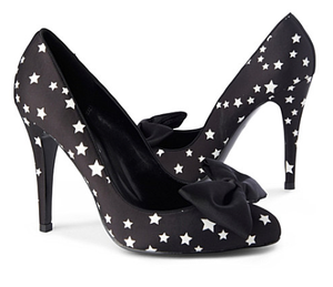 black and white court shoes uk