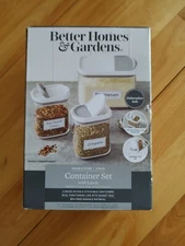 Better Homes & Gardens Stackable Storage Container Set - Clear  (3 Piece)