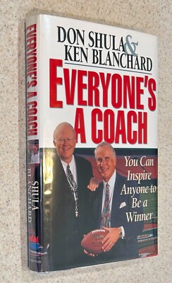 Ken BLANCHARD -- Everyones A Coach (Sports / Business) -- 1995 SIGNED 1st Ed HC