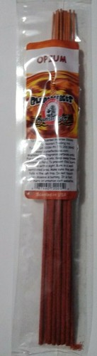 10.5″ BluntEffects Incense Fragrance Wands, Three X 12-Pack Opium Scent