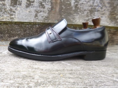 JOSEPH CHEANEY HALBSCHUHE SCHUHE SCHWARZ LEDER UK8,5 HERREN WHITBY TOP ZUSTAND
