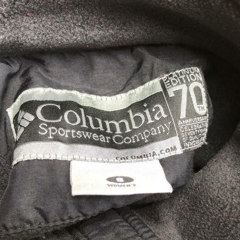 Columbia Femme M Veste Polaire Pull Carreaux Tartan Fermeture Éclair