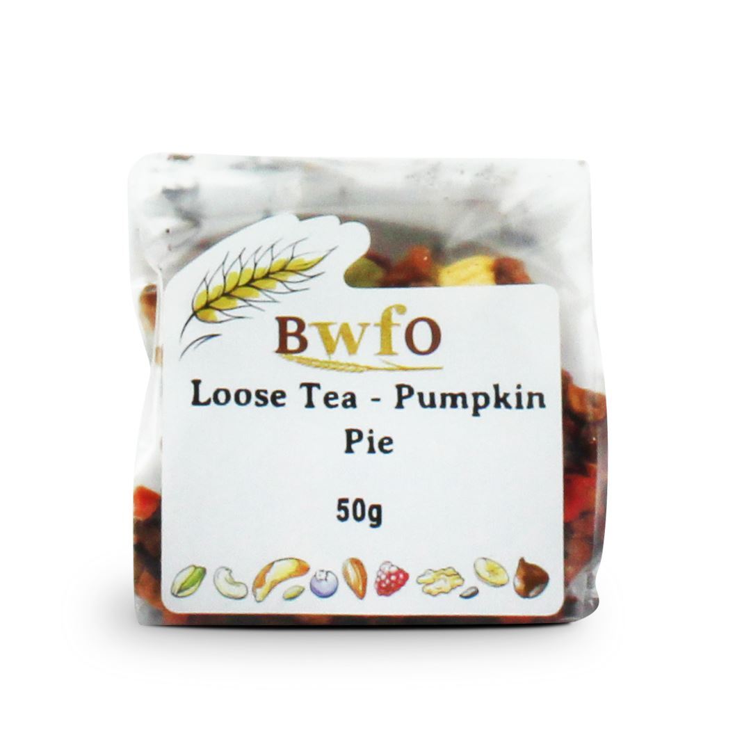 Loose Tea - Pumpkin Pie 50g | BWFO | Free UK Mainland P&P