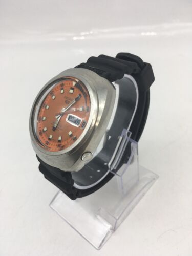 Seiko 5 Sports 5126-6010 Vintage Wristwatch 23j 1969’s Automatic Working Rare - Picture 3 of 22