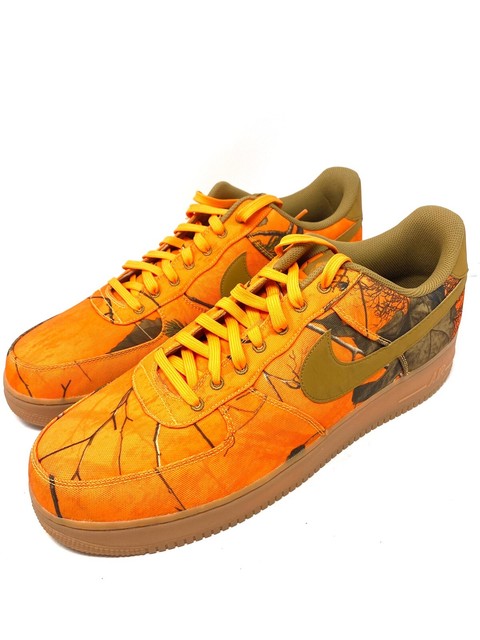 nike air force 1 camo orange