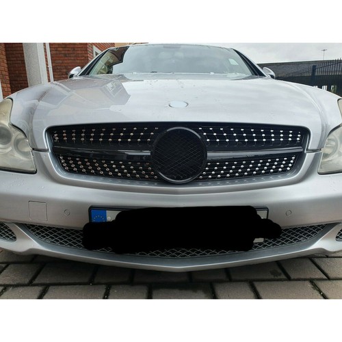 For Mercedes Benz CLS-Class W219 2005-2007 Chrome Front Bumper Grille Grill - Picture 11 of 11