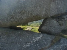 Photo 6x4 Hole in the rocks Higher Dunstone Granite boulders in the jumbl c2011