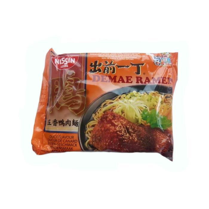Nissin Damae Ramen 5 Pack of Soup Base Duck Flavour Instant Japanese Noodles