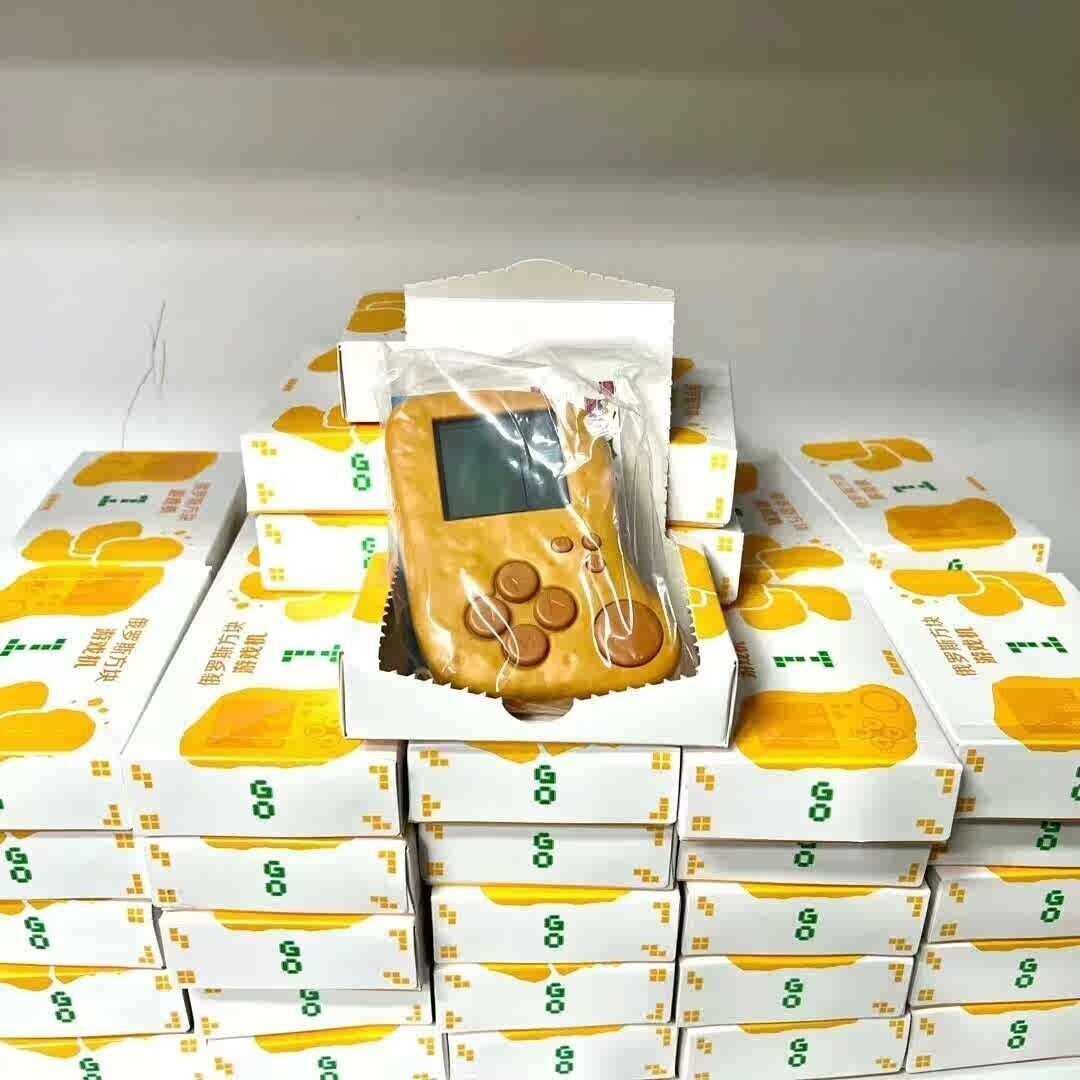 McDonald's Chicken Nugget shaped game machine with two batteries Gift for couple