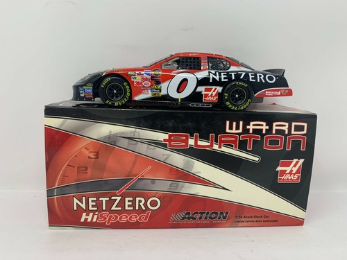 Action Nascar #0 Ward Burton NetZero HiSpeed 2004 Chevy Monte Carlo 1:24 Diecast - Picture 3 of 12