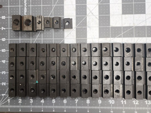 60 Pcs 3/8" T-Slots Nut Table Slot Hold Downs T Nuts  [B6BB]