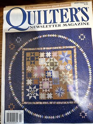 Quilters Newsletter Magazine January February 1997 | eBay